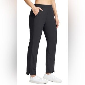 Women’s Golf Pants with Pockets Lightweight Travel Pants UPF 50+